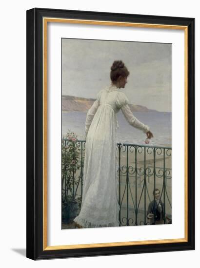 A Favour, 1898-Edmund Blair Leighton-Framed Giclee Print