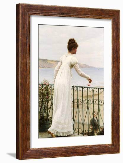 A Favour, 1898-Edmund Blair Leighton-Framed Giclee Print