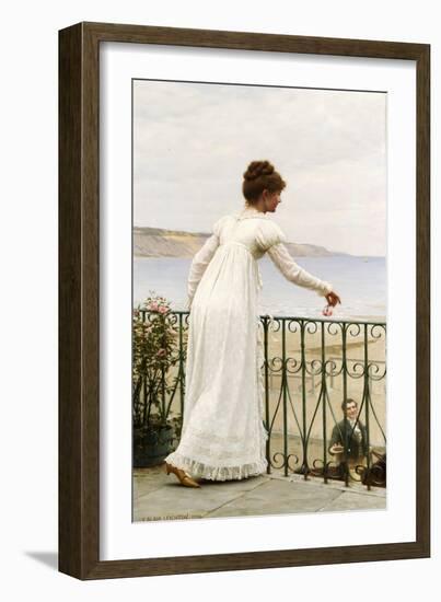 A Favour, 1898-Edmund Blair Leighton-Framed Giclee Print