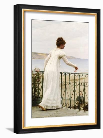 A Favour, 1898-Edmund Blair Leighton-Framed Giclee Print