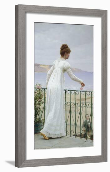 A Favour-Edmund Blair Leighton-Framed Premium Giclee Print