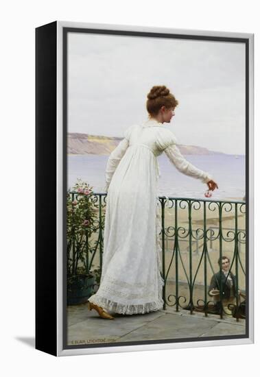 A Favour-Edmund Blair Leighton-Framed Premier Image Canvas