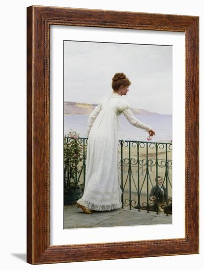 A Favour-Edmund Blair Leighton-Framed Giclee Print