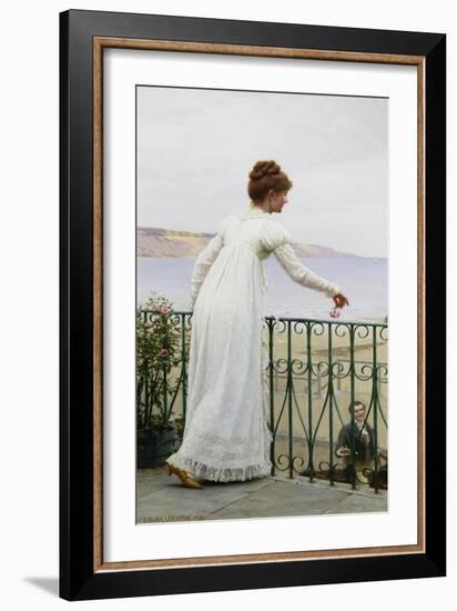 A Favour-Edmund Blair Leighton-Framed Giclee Print