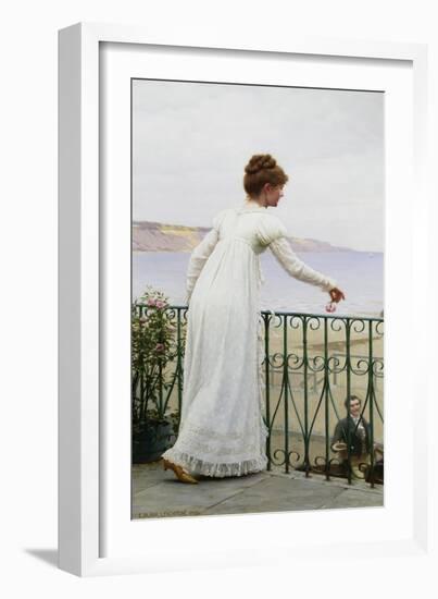 A Favour-Edmund Blair Leighton-Framed Giclee Print