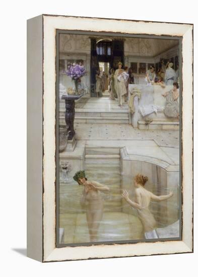 A Favourite Custom-Sir Lawrence Alma-Tadema-Framed Premier Image Canvas