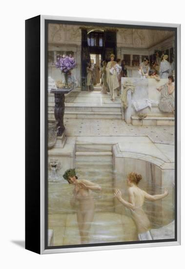 A Favourite Custom-Sir Lawrence Alma-Tadema-Framed Premier Image Canvas