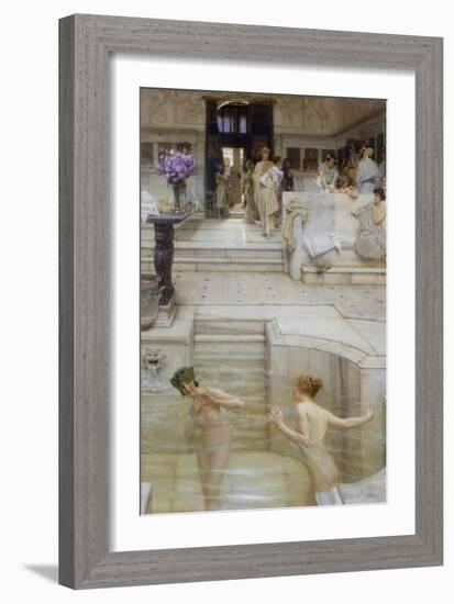 A Favourite Custom-Sir Lawrence Alma-Tadema-Framed Giclee Print