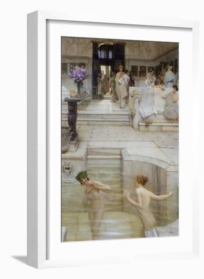 A Favourite Custom-Sir Lawrence Alma-Tadema-Framed Giclee Print