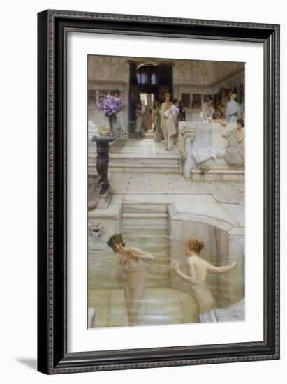 A Favourite Custom-Sir Lawrence Alma-Tadema-Framed Giclee Print