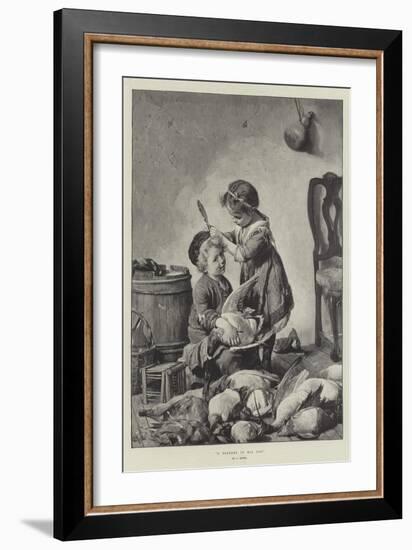 A Feather in His Cap-Antonio Rotta-Framed Giclee Print