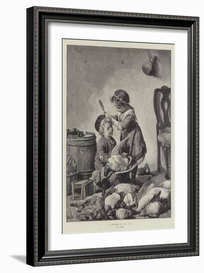 A Feather in His Cap-Antonio Rotta-Framed Giclee Print