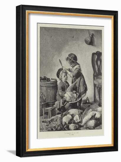 A Feather in His Cap-Antonio Rotta-Framed Giclee Print