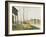 A February Morning in Moret-sur-Loing-Alfred Sisley-Framed Giclee Print