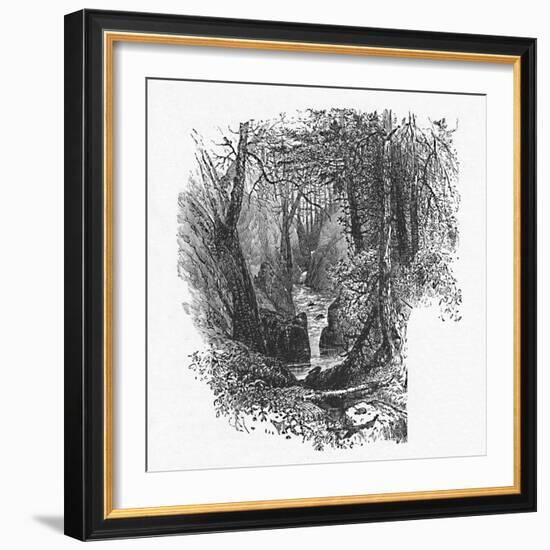 'A Feeder to the Lake', 1883-Unknown-Framed Giclee Print