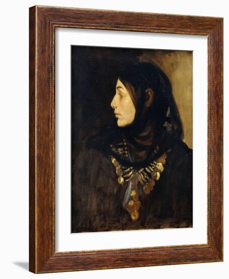 A Fellah Woman-John Singer Sargent-Framed Giclee Print