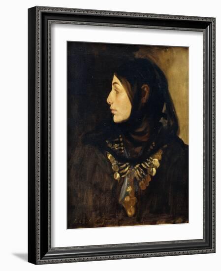 A Fellah Woman-John Singer Sargent-Framed Giclee Print