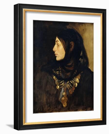 A Fellah Woman-John Singer Sargent-Framed Giclee Print