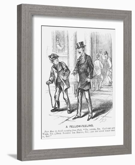 A Fellow-Feeling, 1868-Georgina Bowers-Framed Giclee Print