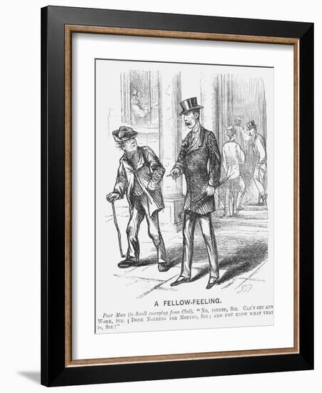 A Fellow-Feeling, 1868-Georgina Bowers-Framed Giclee Print