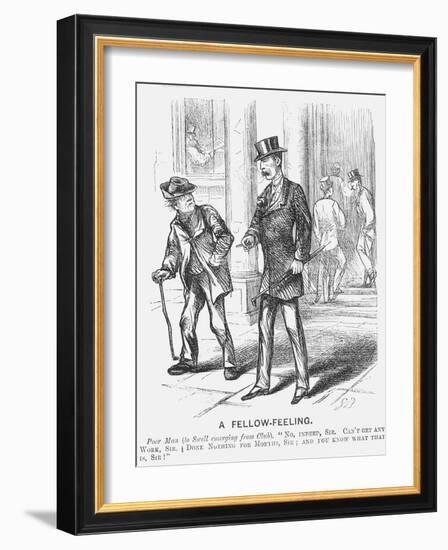 A Fellow-Feeling, 1868-Georgina Bowers-Framed Giclee Print