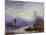 A Ferry at Sunset-Myles Birket Foster-Mounted Giclee Print