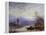 A Ferry at Sunset-Myles Birket Foster-Framed Premier Image Canvas