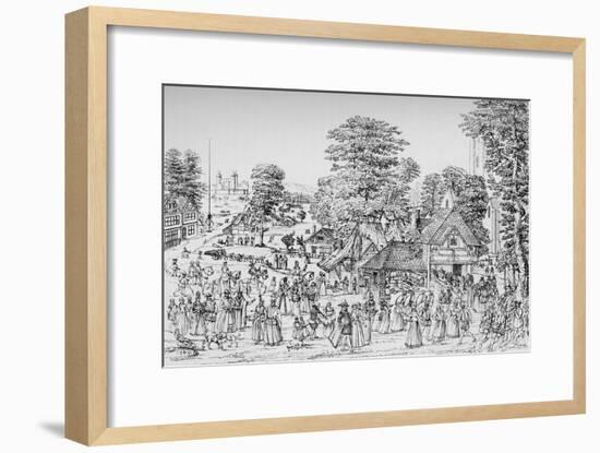 A fete at Horselydown, Southwark, in 1590, 1904-Unknown-Framed Giclee Print
