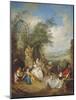 A Fete Champetre During the Grape Harvest-Jean-Baptiste Joseph Pater-Mounted Giclee Print