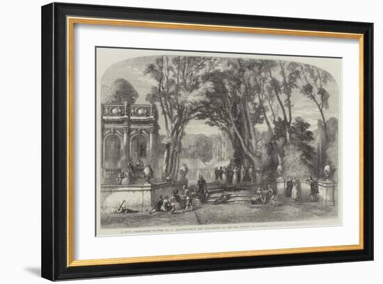 A Fete Champetre-George Haydock Dodgson-Framed Giclee Print