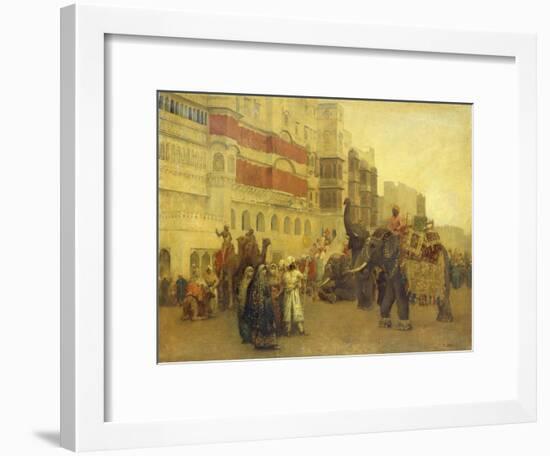 A Fete Day at Bekanir-Beloochistan, Bekanir-Edwin Lord Weeks-Framed Giclee Print