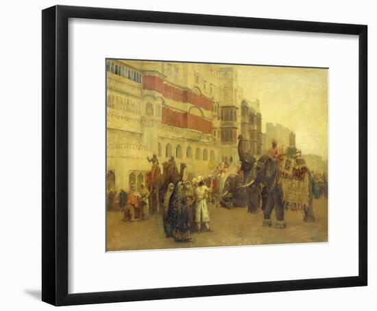 A Fete Day at Bekanir-Beloochistan, Bekanir-Edwin Lord Weeks-Framed Giclee Print