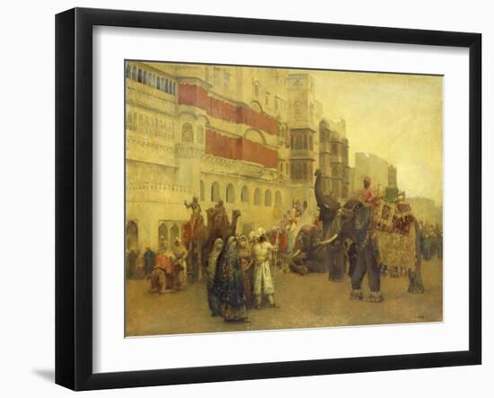 A Fete Day at Bekanir-Beloochistan, Bekanir-Edwin Lord Weeks-Framed Giclee Print