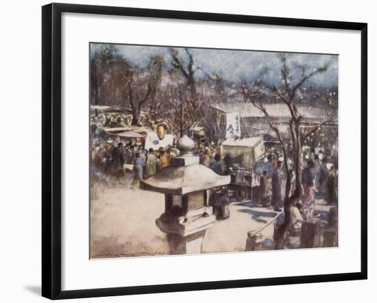 A Fete Day-Mortimer Ludington Menpes-Framed Giclee Print