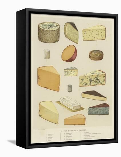 A Few Favourite Cheeses-null-Framed Premier Image Canvas