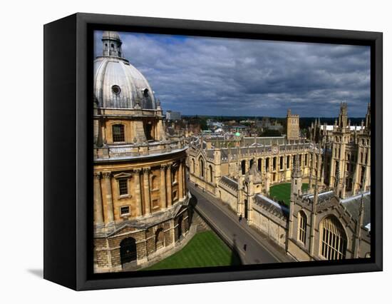 A Few of the Spires and Domes in the Skyline of Oxford - Oxford, England-Doug McKinlay-Framed Premier Image Canvas