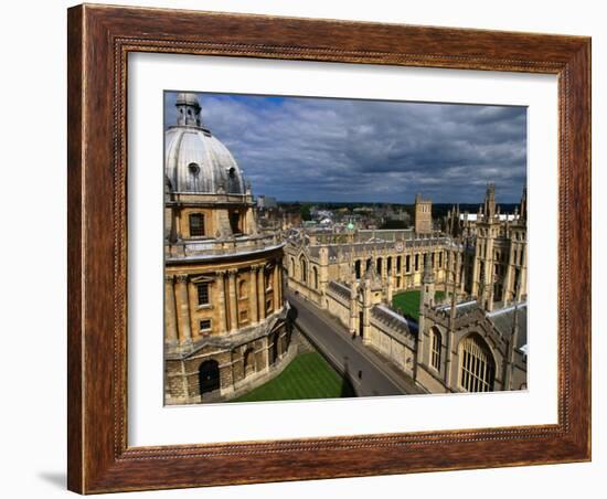 A Few of the Spires and Domes in the Skyline of Oxford - Oxford, England-Doug McKinlay-Framed Photographic Print