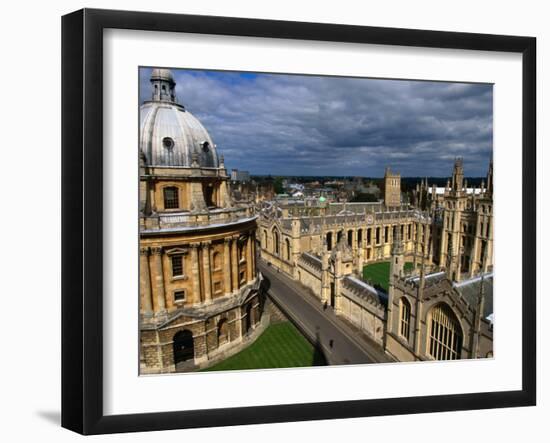 A Few of the Spires and Domes in the Skyline of Oxford - Oxford, England-Doug McKinlay-Framed Photographic Print