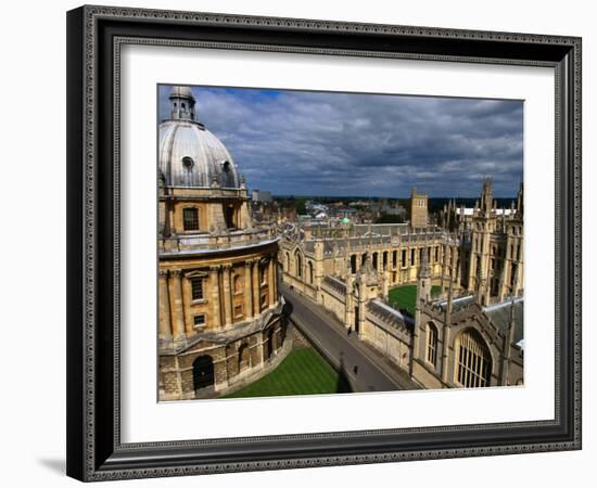 A Few of the Spires and Domes in the Skyline of Oxford - Oxford, England-Doug McKinlay-Framed Photographic Print