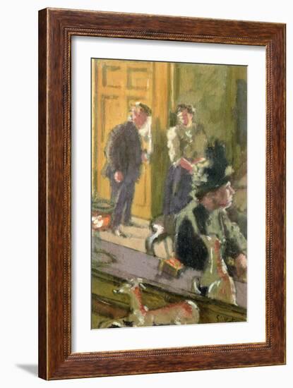 A Few Words, off to the Pub-Walter Richard Sickert-Framed Giclee Print