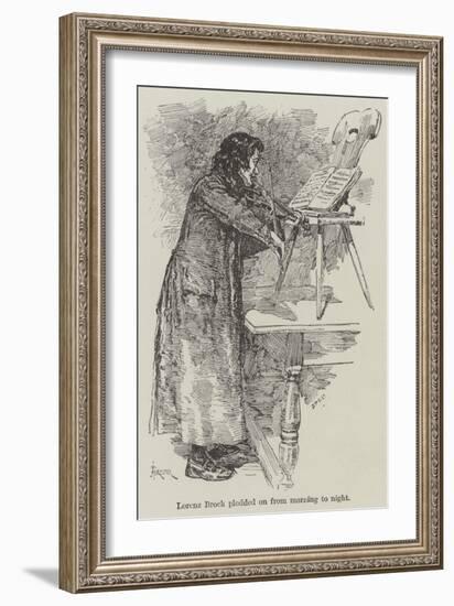 A Fiddle with One Tune-Amedee Forestier-Framed Giclee Print