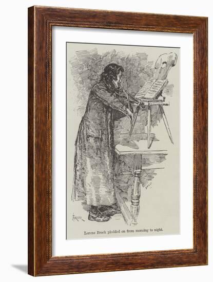 A Fiddle with One Tune-Amedee Forestier-Framed Giclee Print