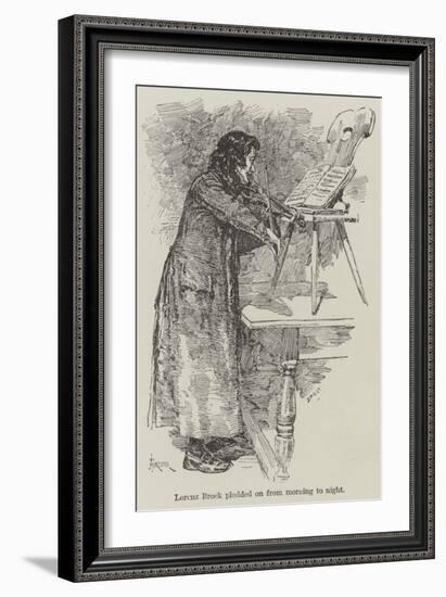 A Fiddle with One Tune-Amedee Forestier-Framed Giclee Print