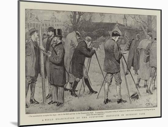 A Field Examination of the Surveyors' Institute in Osterley Park-Edward Frederick Brewtnall-Mounted Giclee Print