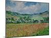 A Field of Poppies-Claude Monet-Mounted Giclee Print