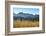 A field of rye at sunset with the mountain range of Pitoes das Junias in the background. Peneda Ger-Mauricio Abreu-Framed Photographic Print