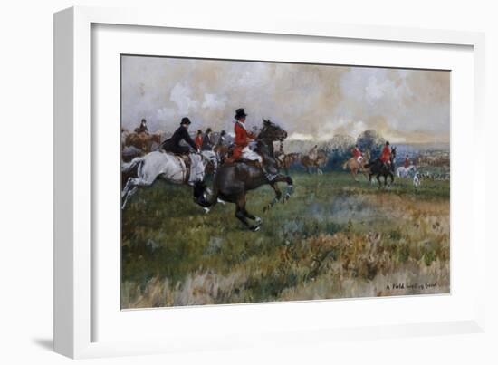 A Field Well in Hand-Gilbert Holiday-Framed Giclee Print