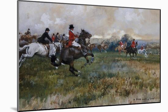 A Field Well in Hand-Gilbert Holiday-Mounted Giclee Print
