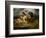 A Fight Between Knights-Eugene Delacroix-Framed Giclee Print