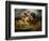 A Fight Between Knights-Eugene Delacroix-Framed Giclee Print